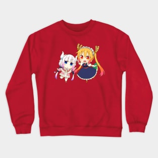 chibi dragons Crewneck Sweatshirt